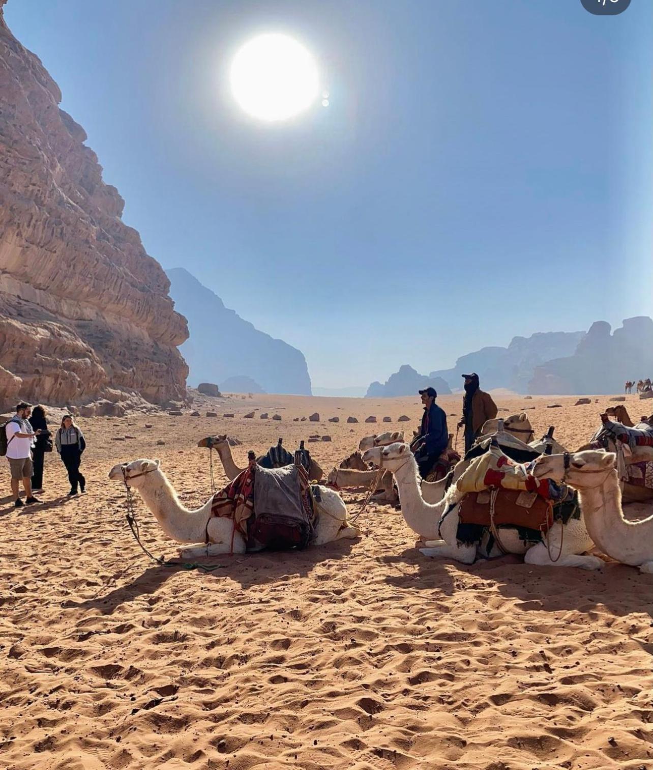 Wadi Rum Desert Camp Ad Disah Екстер'єр фото